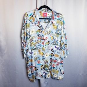 Superbowl XXXVII collared shirt